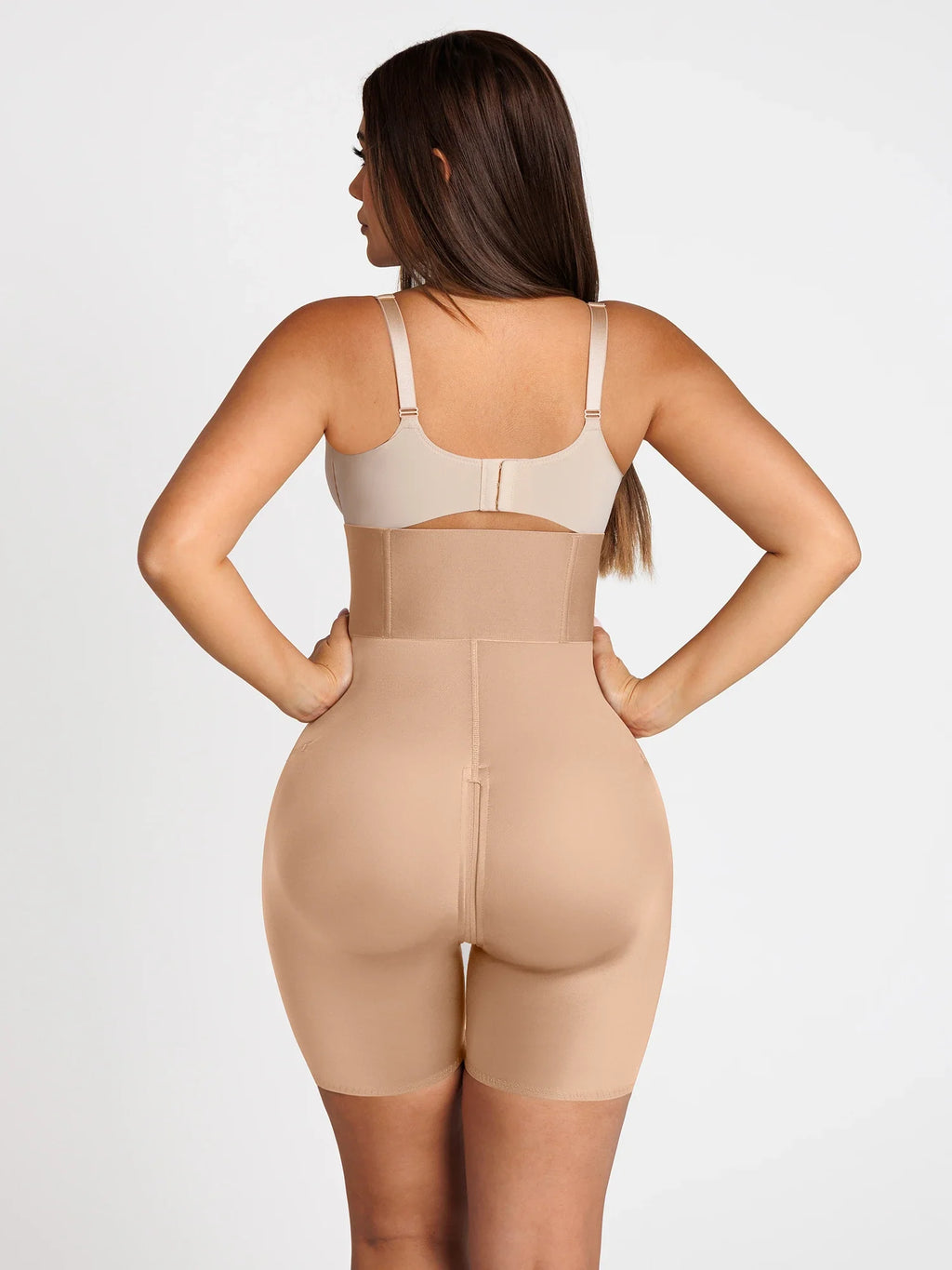 Tummy Control Wide Waistband Shaping Shorts