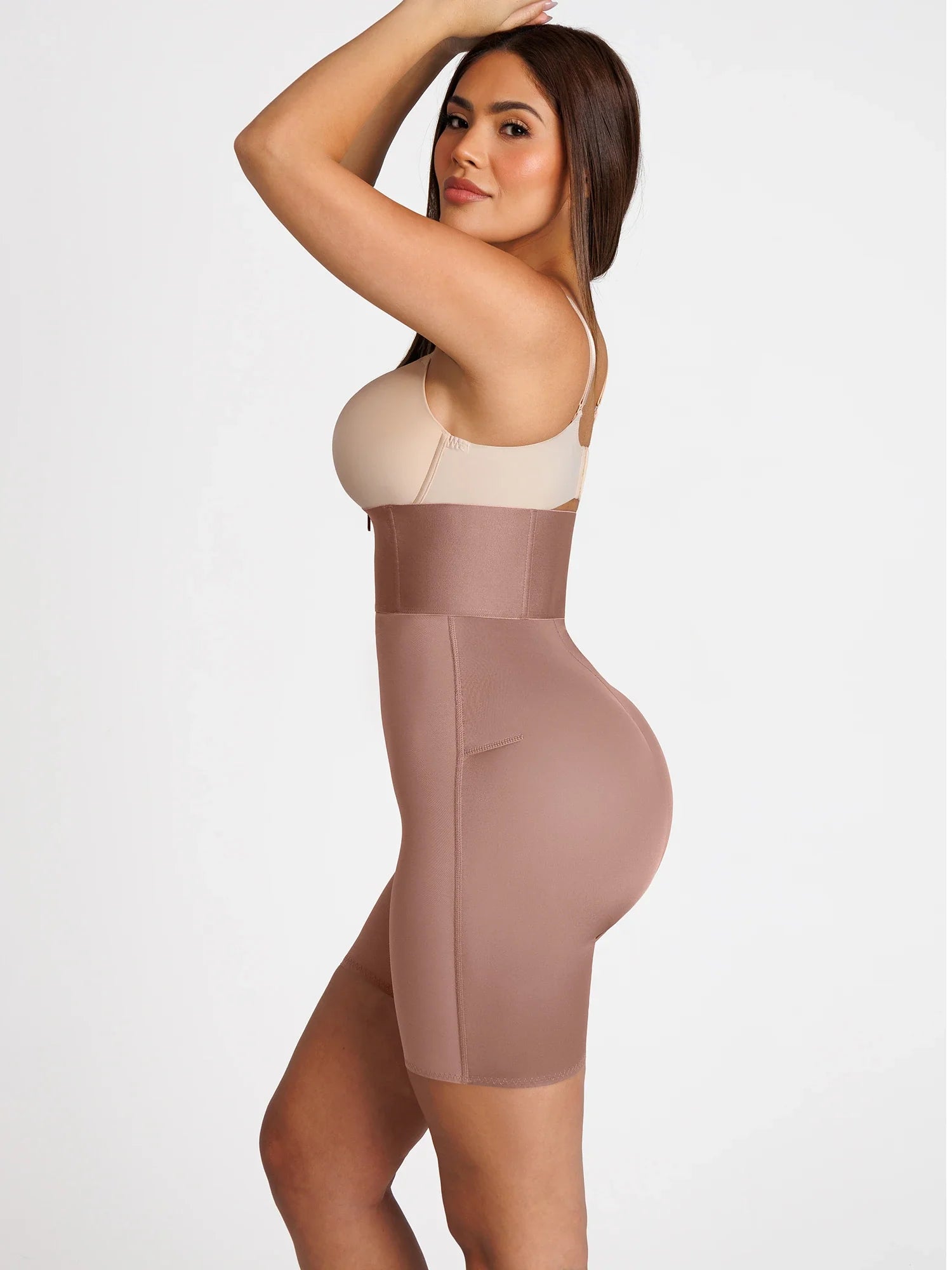Tummy Control Wide Waistband Shaping Shorts