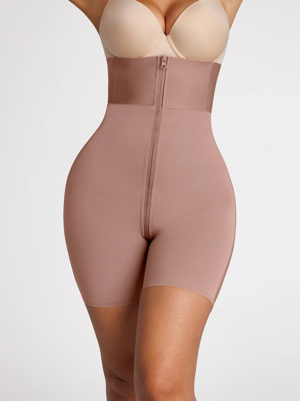 Tummy Control Wide Waistband Shaping Shorts