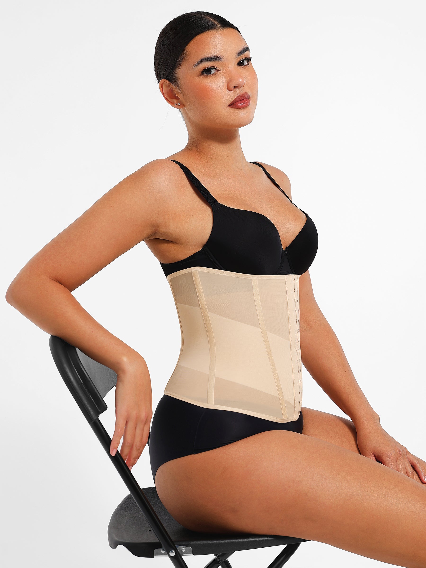 Tummy Control Breathable Mesh Waist Trainer