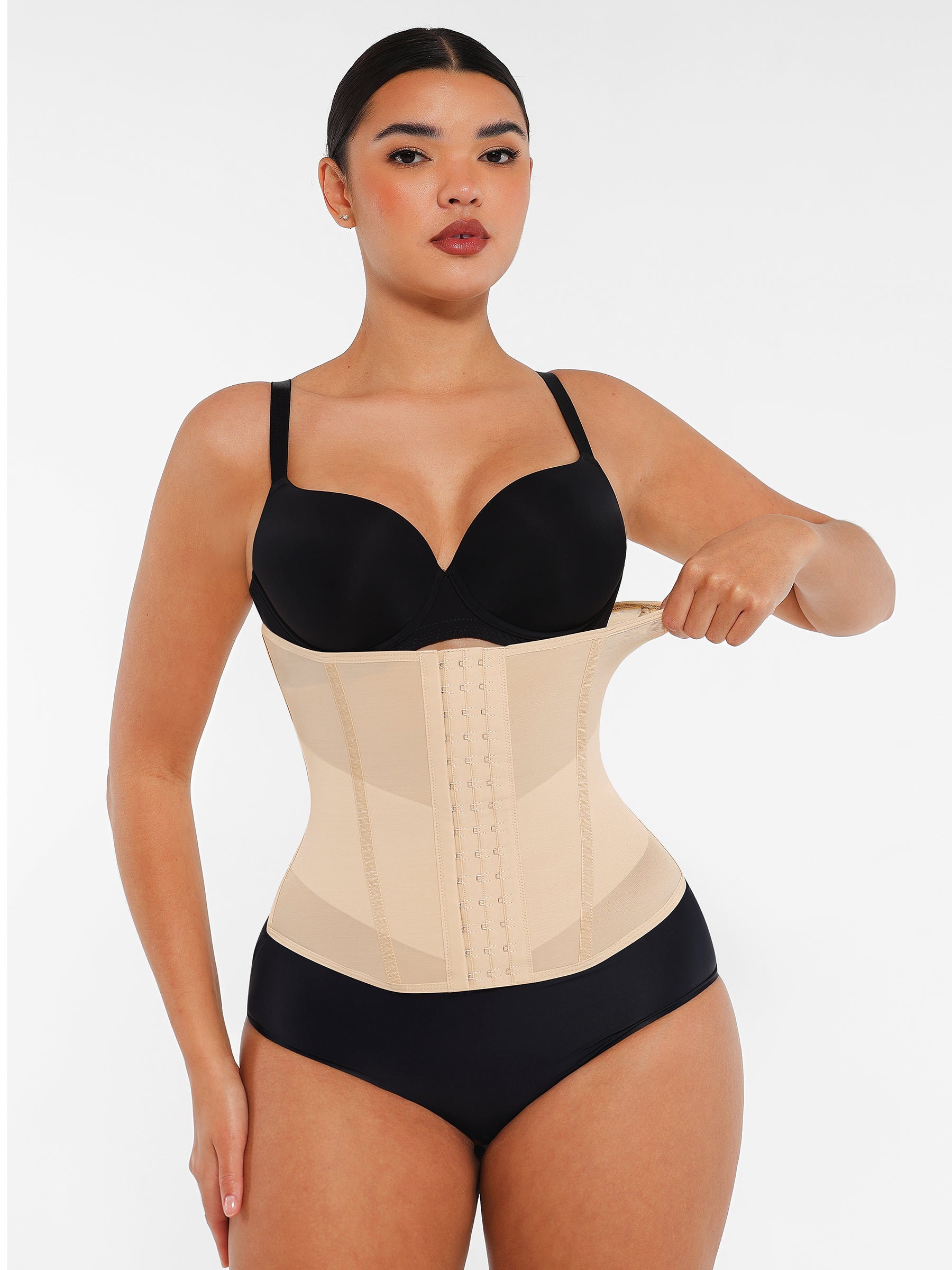 Tummy Control Breathable Mesh Waist Trainer