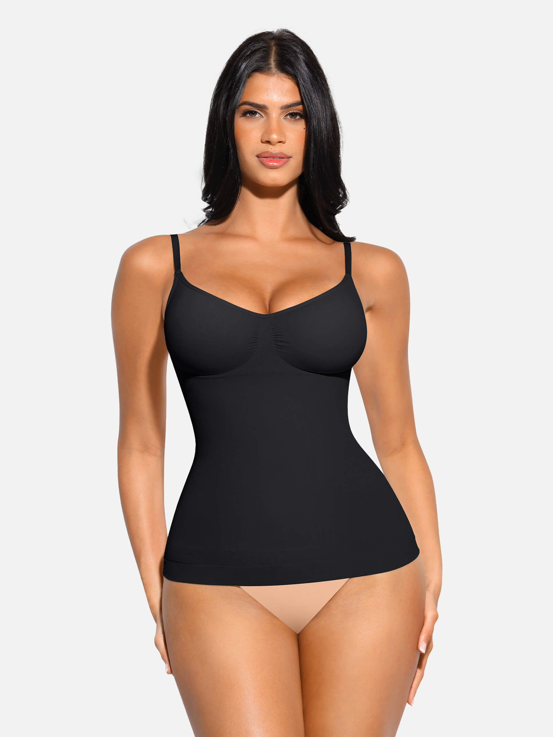 3-Pack Bust Support Waist Control Shape Tank Top Bundle