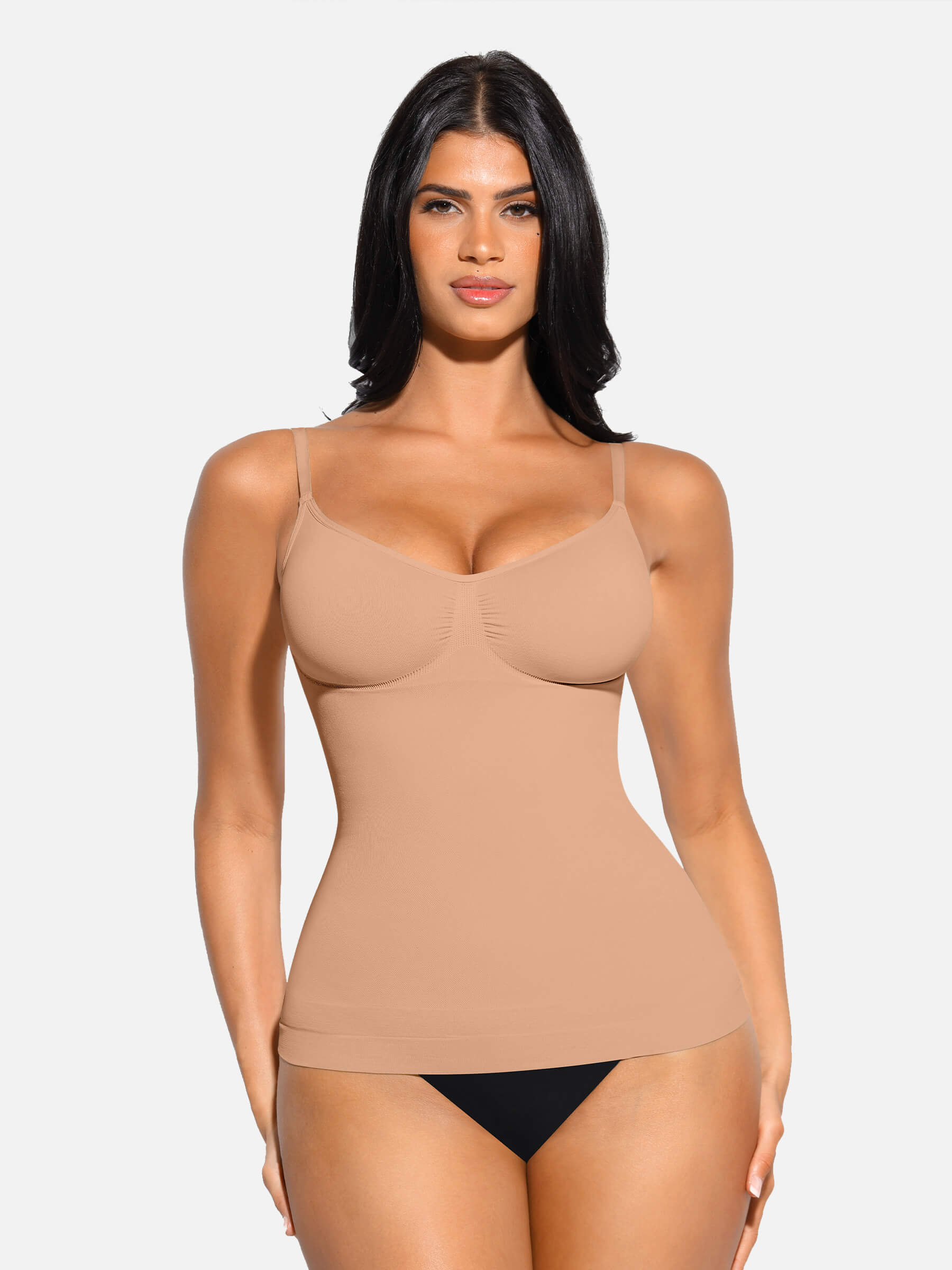 3-Pack Bust Support Waist Control Shape Tank Top Bundle