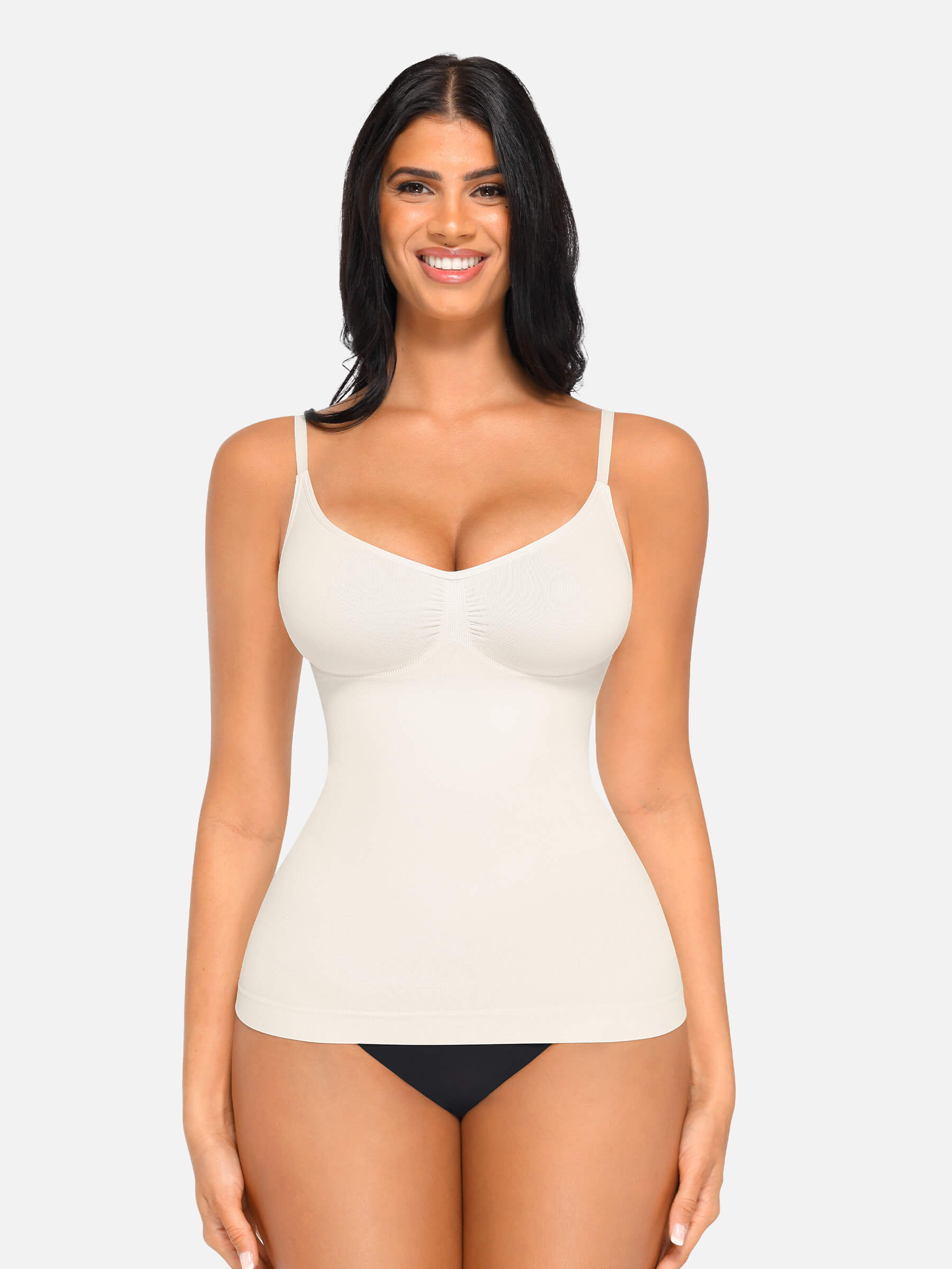 3-Pack Bust Support Waist Control Shape Tank Top Bundle