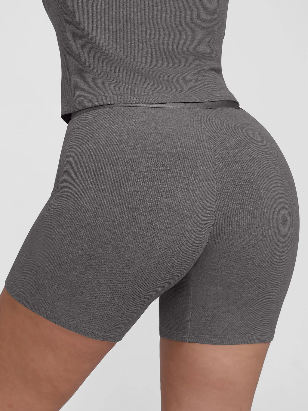 Ribbed Soft Cotton Boxer Short