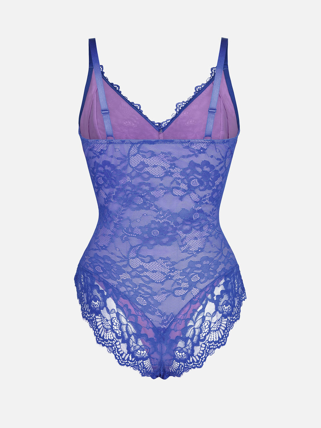 Lace V-Neck Breathable Bodysuit