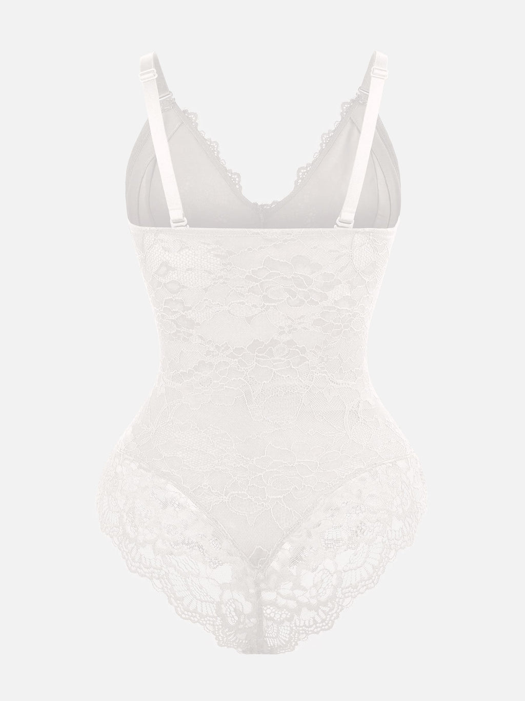 Lace V-Neck Breathable Bodysuit