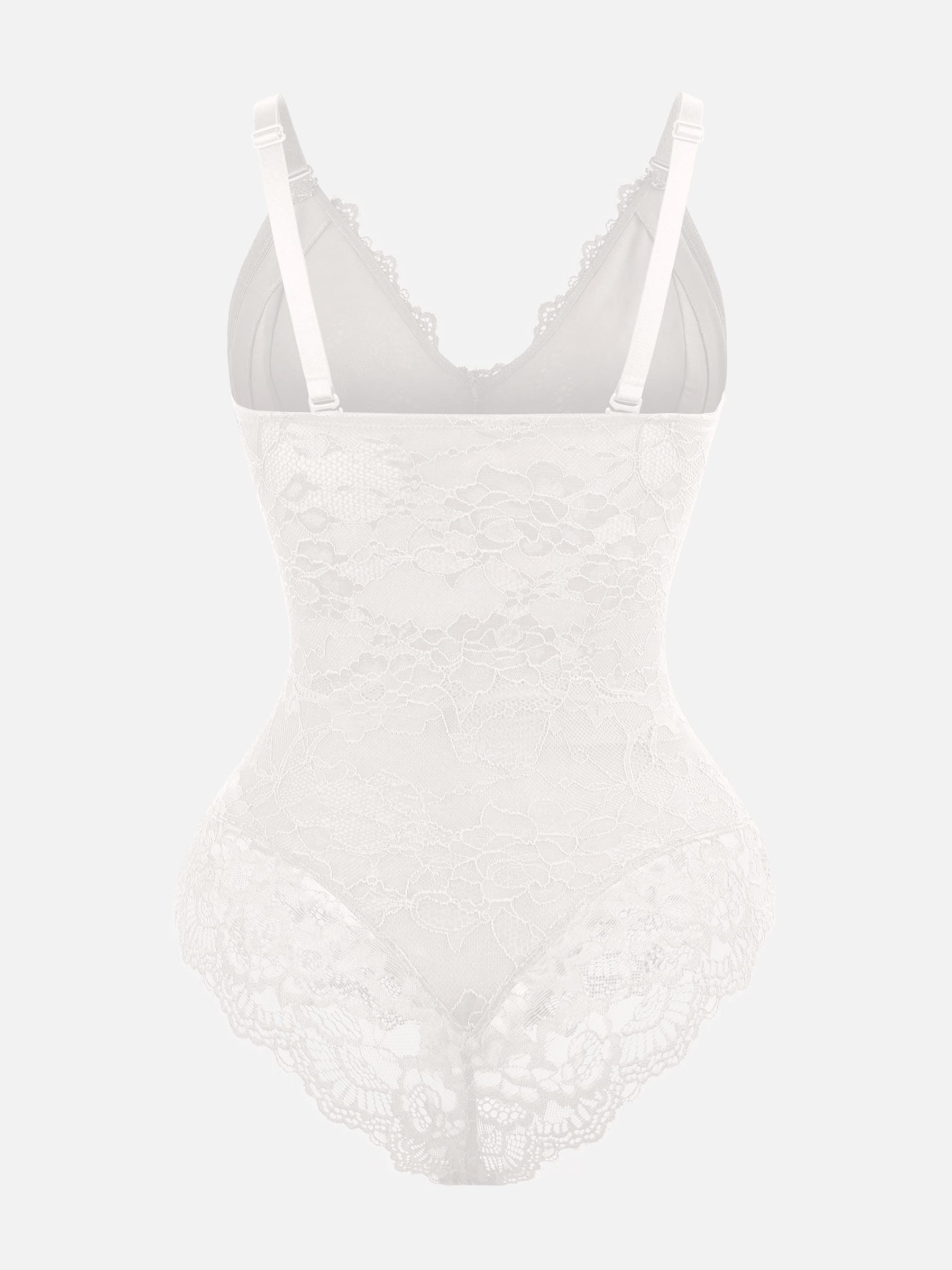 Lace V-Neck Breathable Bodysuit