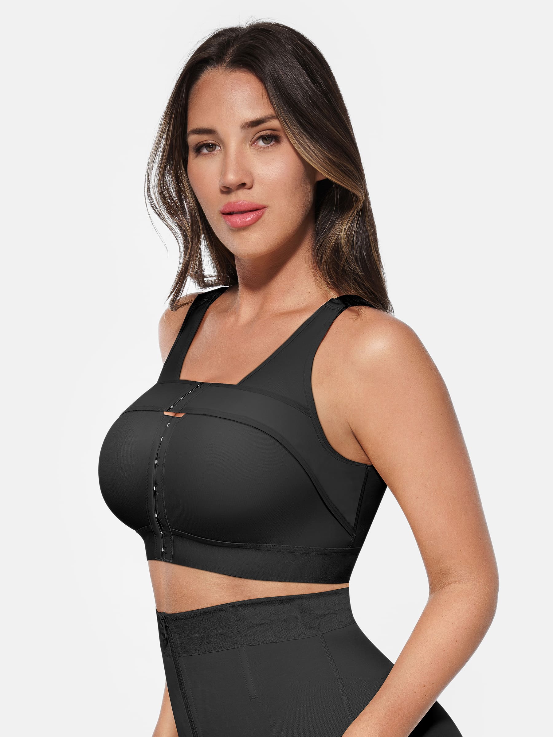 Wireless Front Closure Full Coverage Bra