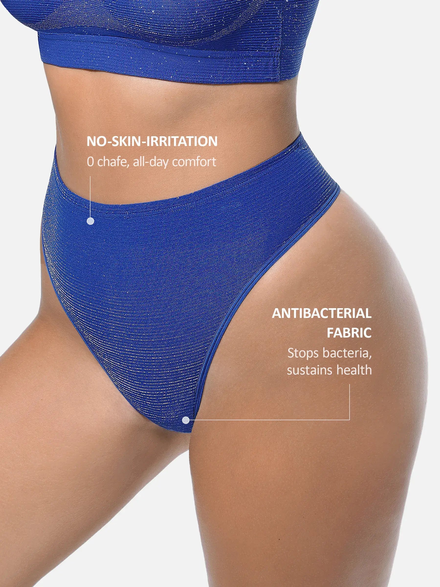 Invisible Shimmer Wireless Comfort Bra & Panty