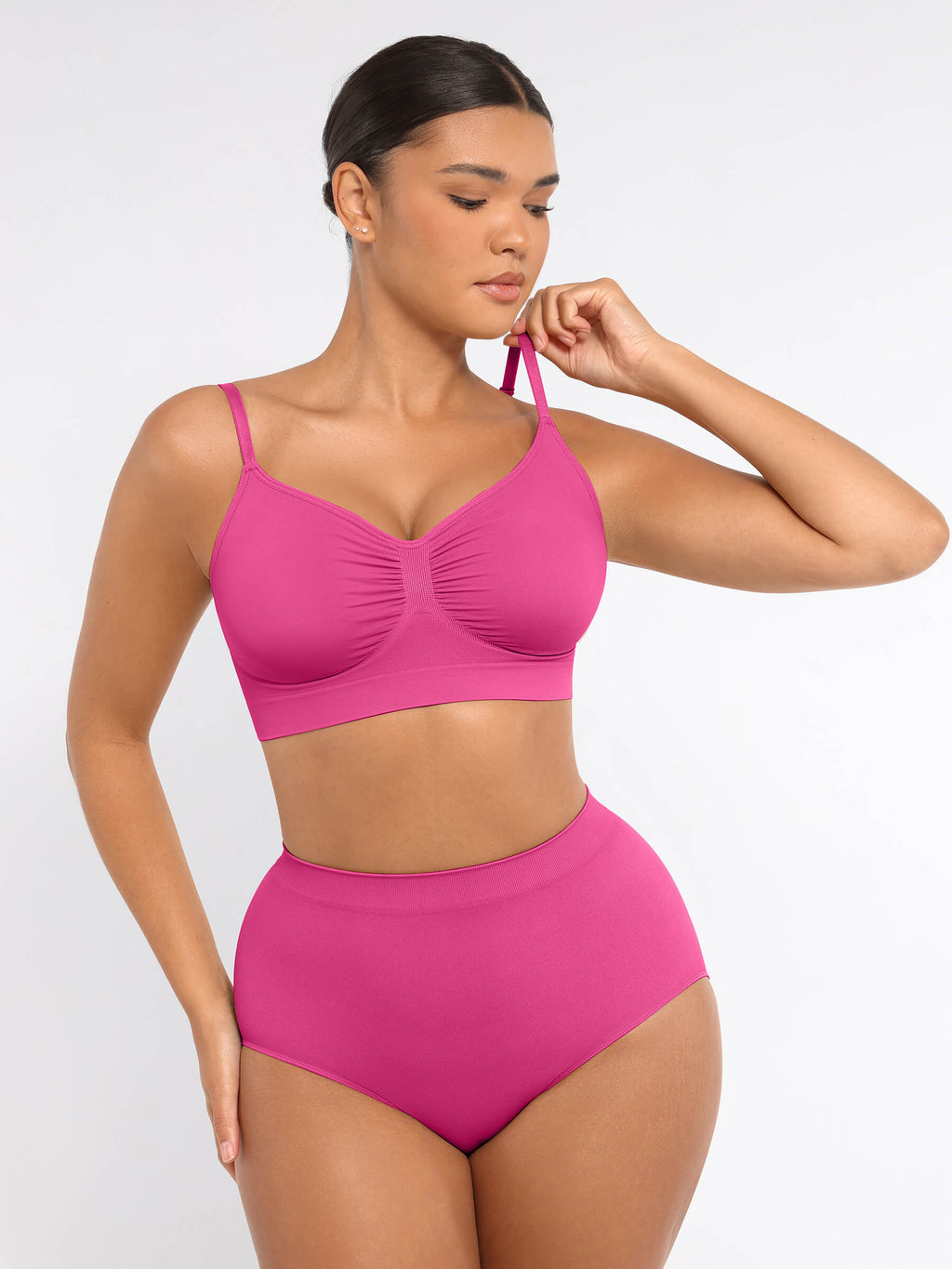 3-Pack Seamless Smooth Wireless Bra Bundle