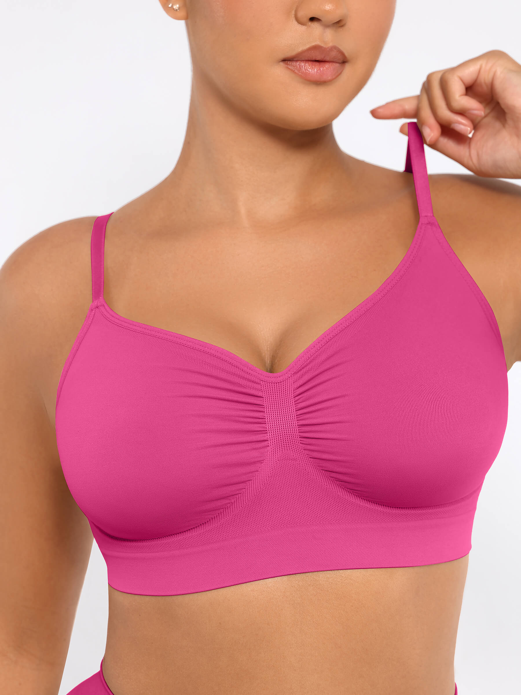 3-Pack Seamless Smooth Wireless Bra Bundle