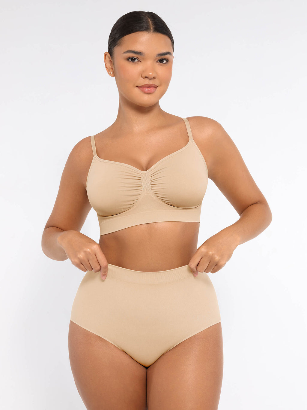 3-Pack Seamless Smooth Wireless Bra Bundle