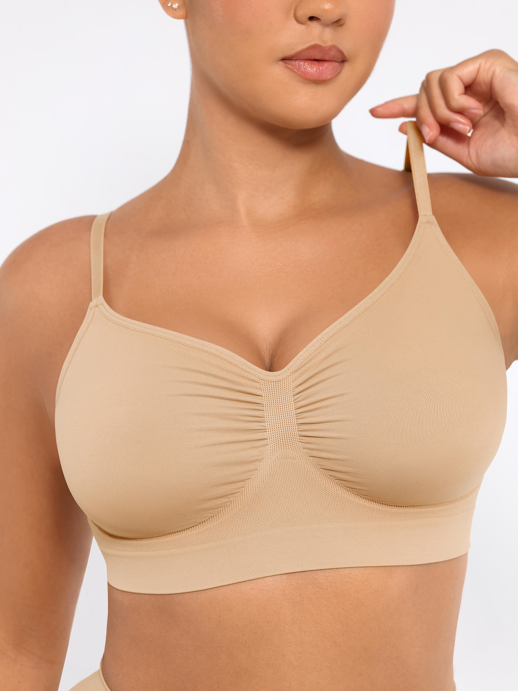 3-Pack Seamless Smooth Wireless Bra Bundle