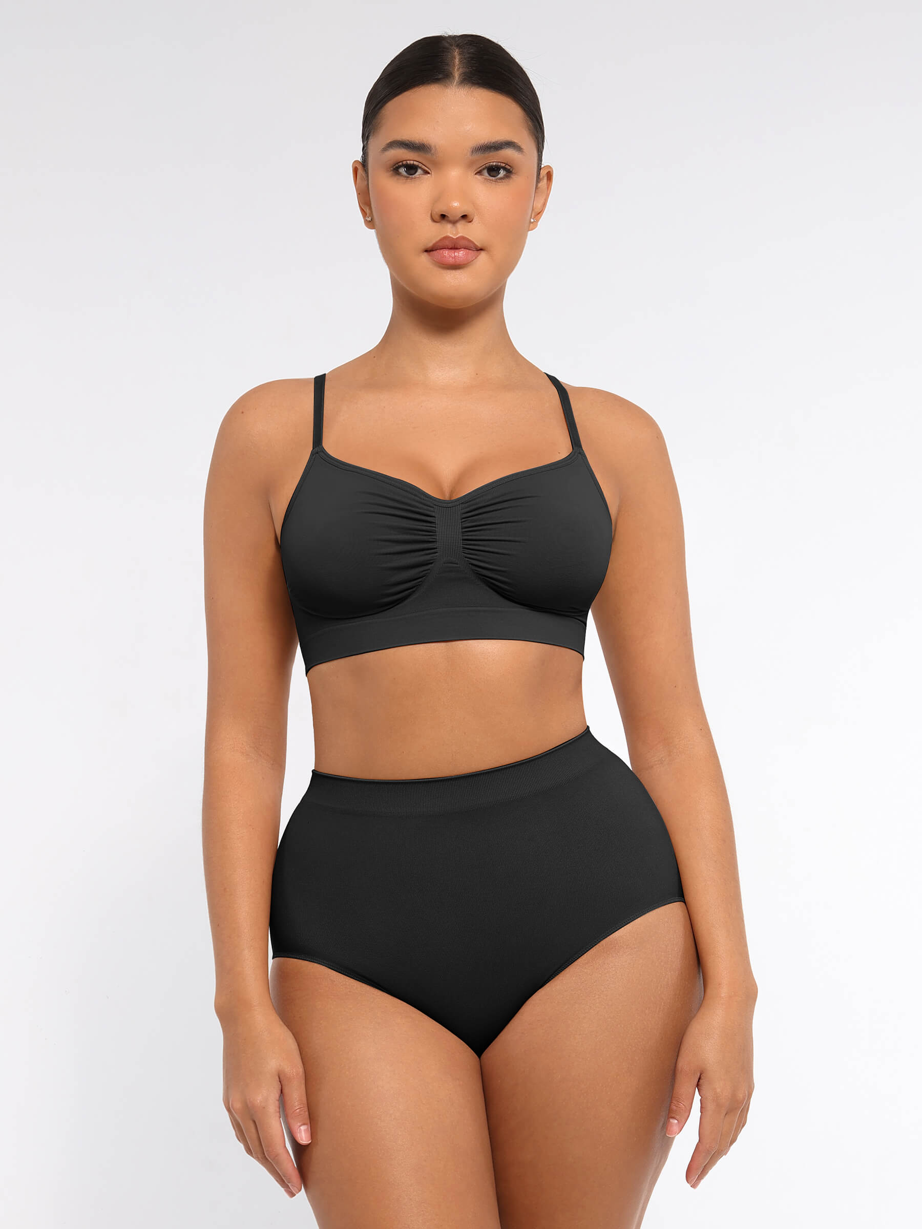3-Pack Seamless Smooth Wireless Bra Bundle