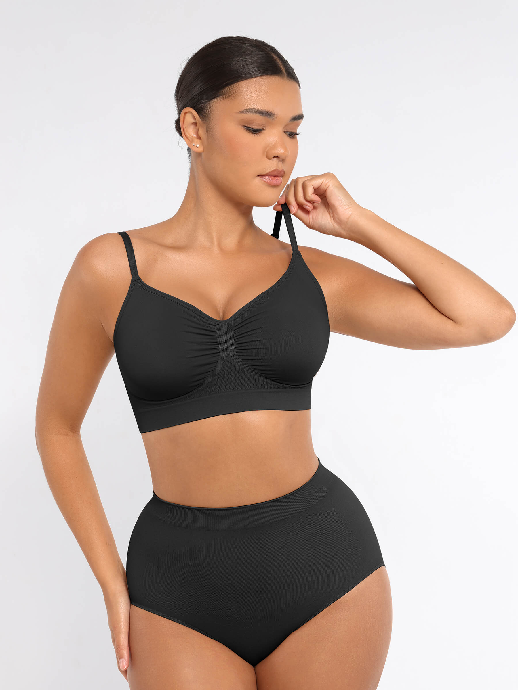 3-Pack Seamless Smooth Wireless Bra Bundle