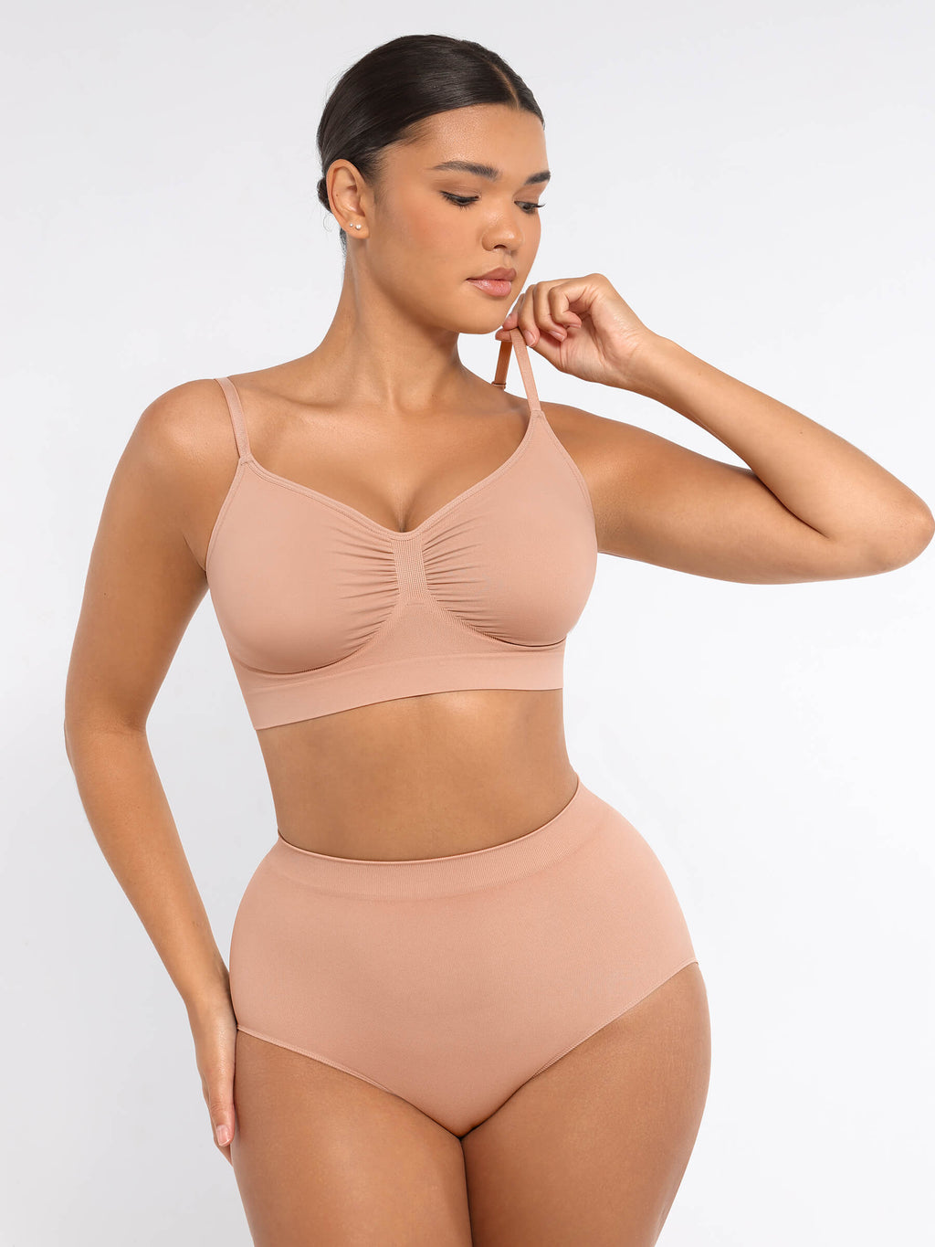 3-Pack Seamless Smooth Wireless Bra Bundle