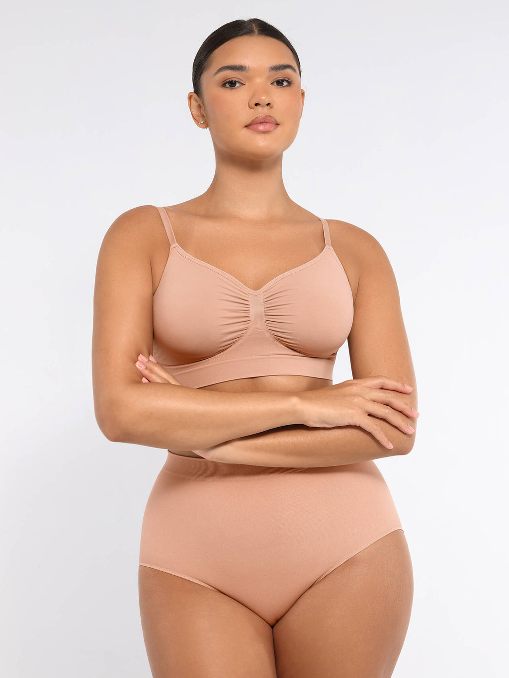 3-Pack Seamless Smooth Wireless Bra Bundle