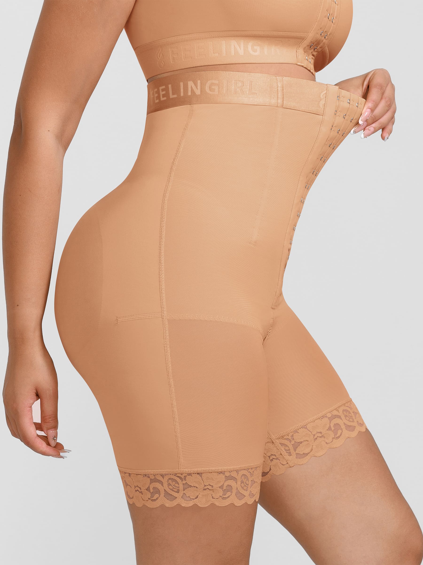 Butt Lift High-Waist Shaper Shorts