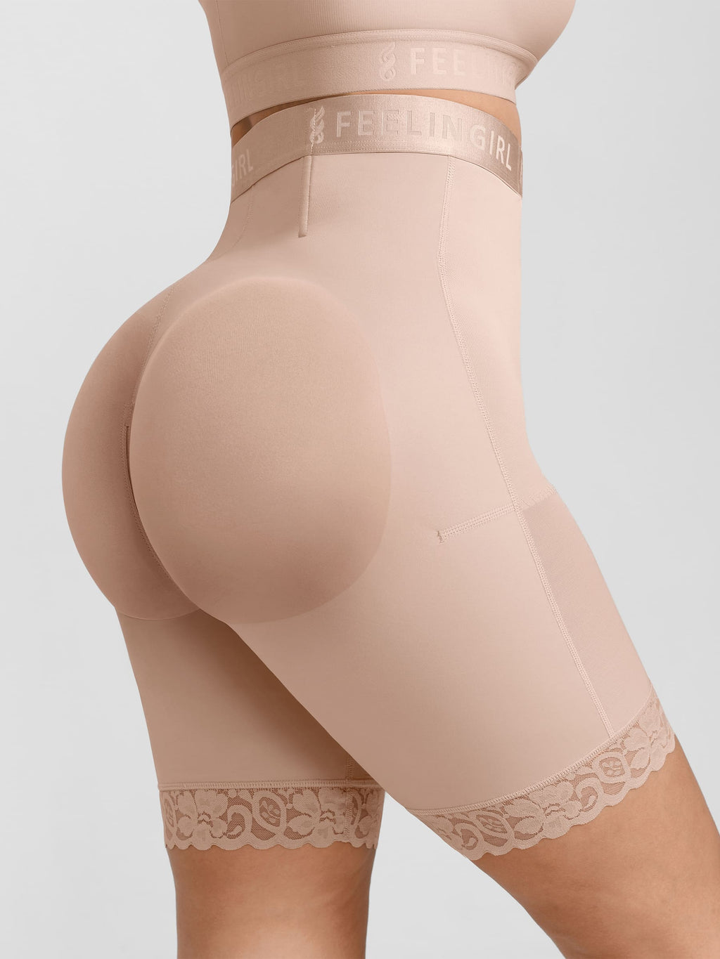 Butt Lift High-Waist Shaper Shorts