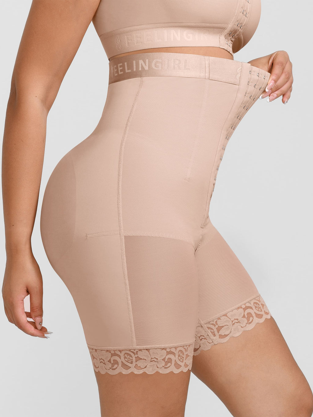 Butt Lift High-Waist Shaper Shorts