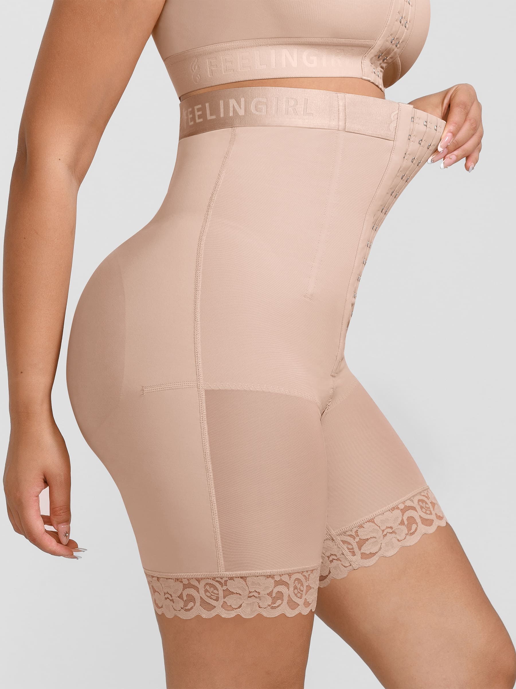 Butt Lift High-Waist Shaper Shorts