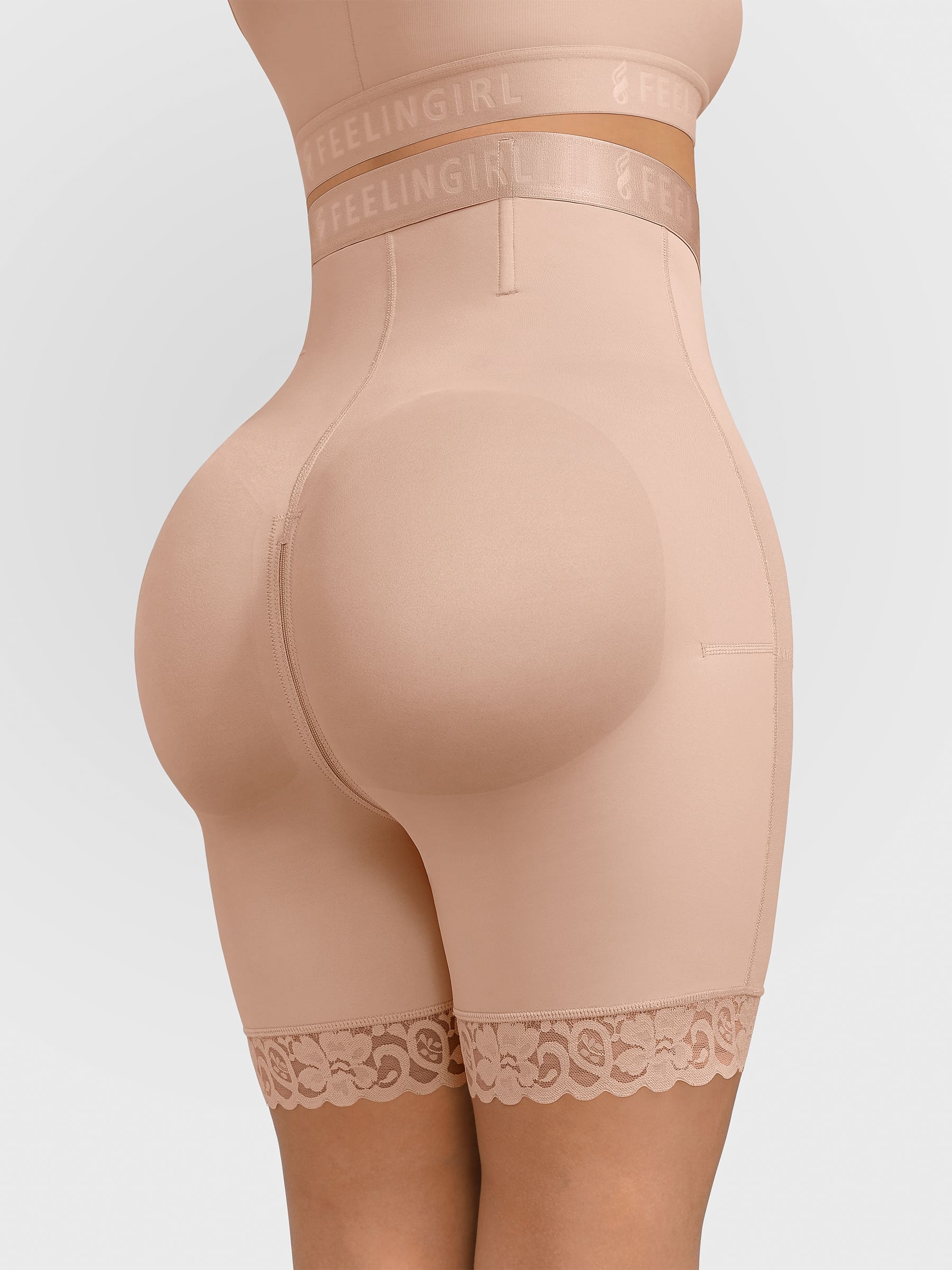 Butt Lift High-Waist Shaper Shorts