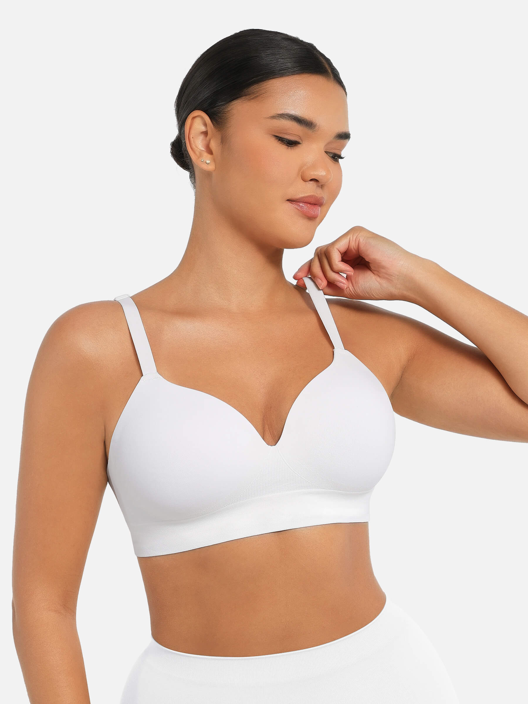 Wireless Push-Up Seamless Full Coverage Bra Bundle