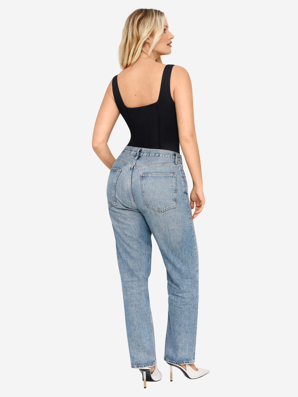V-Neck Everyday Seamless Bodysuit
