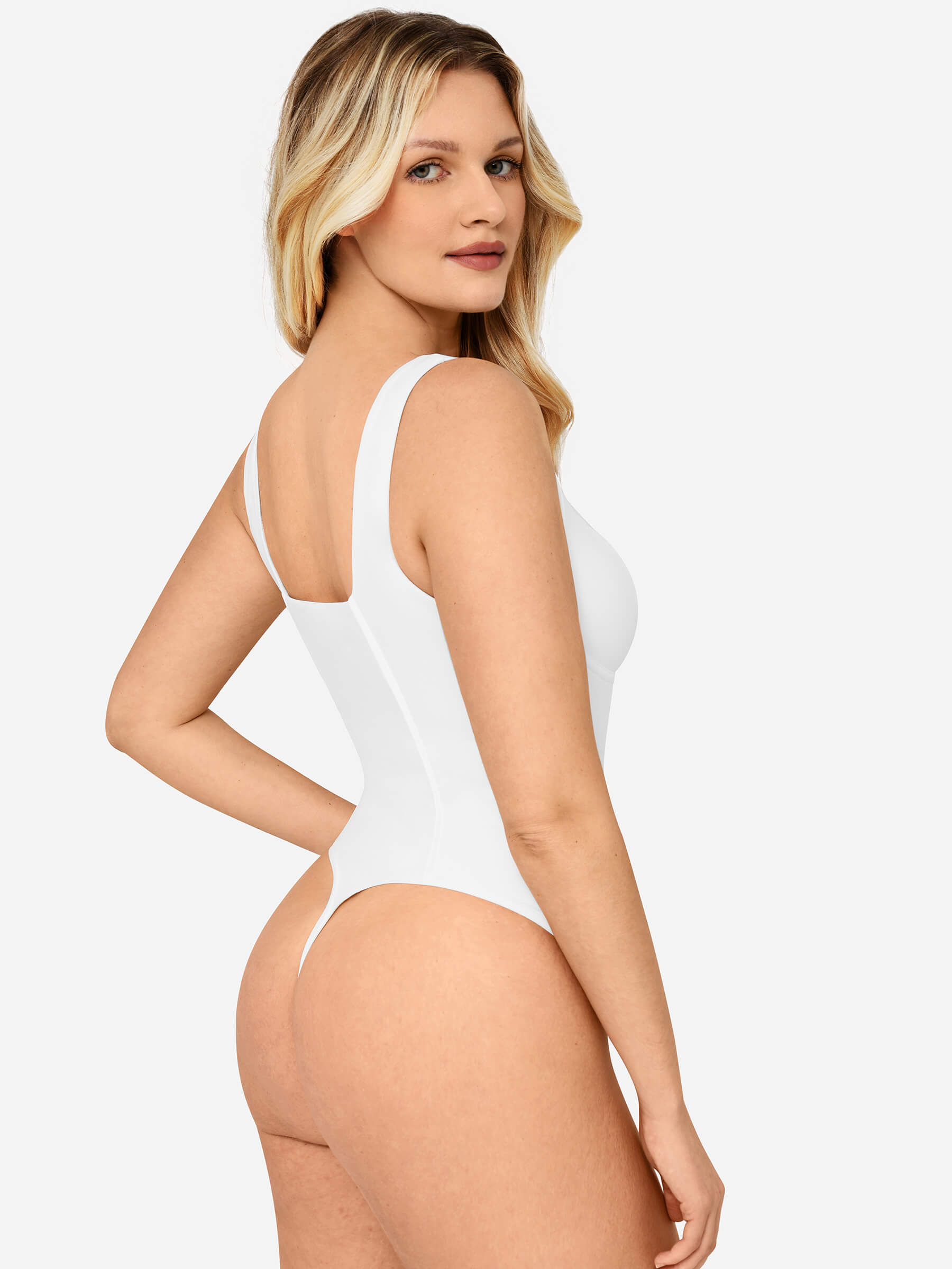 V-Neck Everyday Seamless Bodysuit