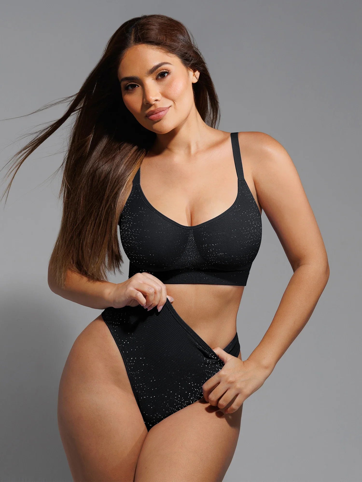 Invisible Shimmer Wireless Comfort Bra & Panty