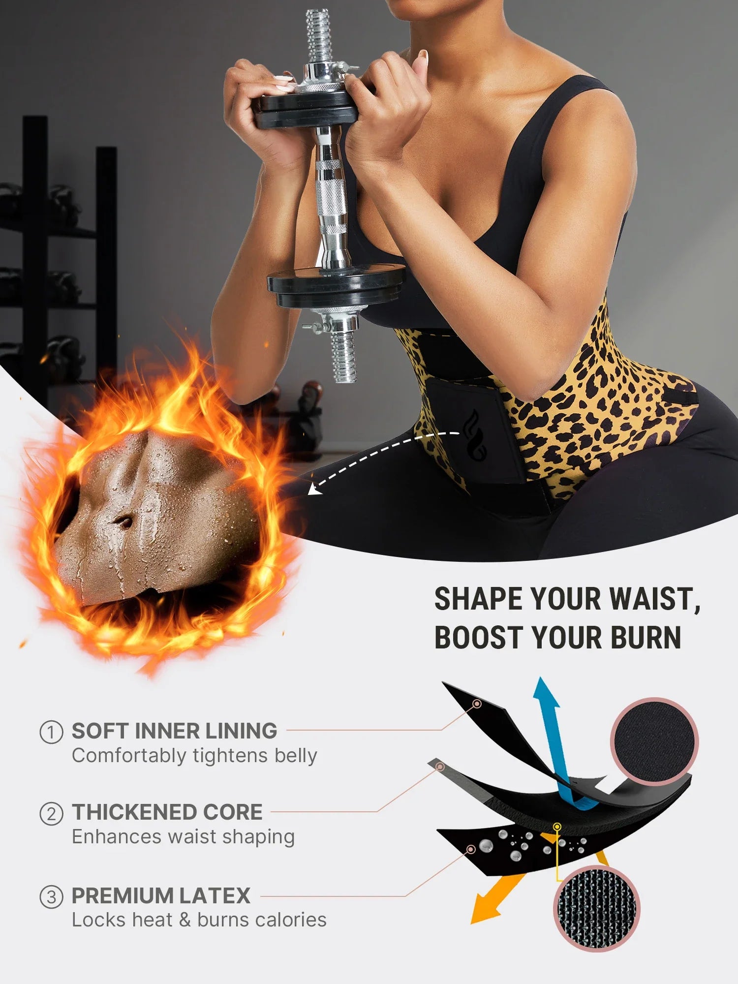 Tummy Control Adjustable Waist Trainer