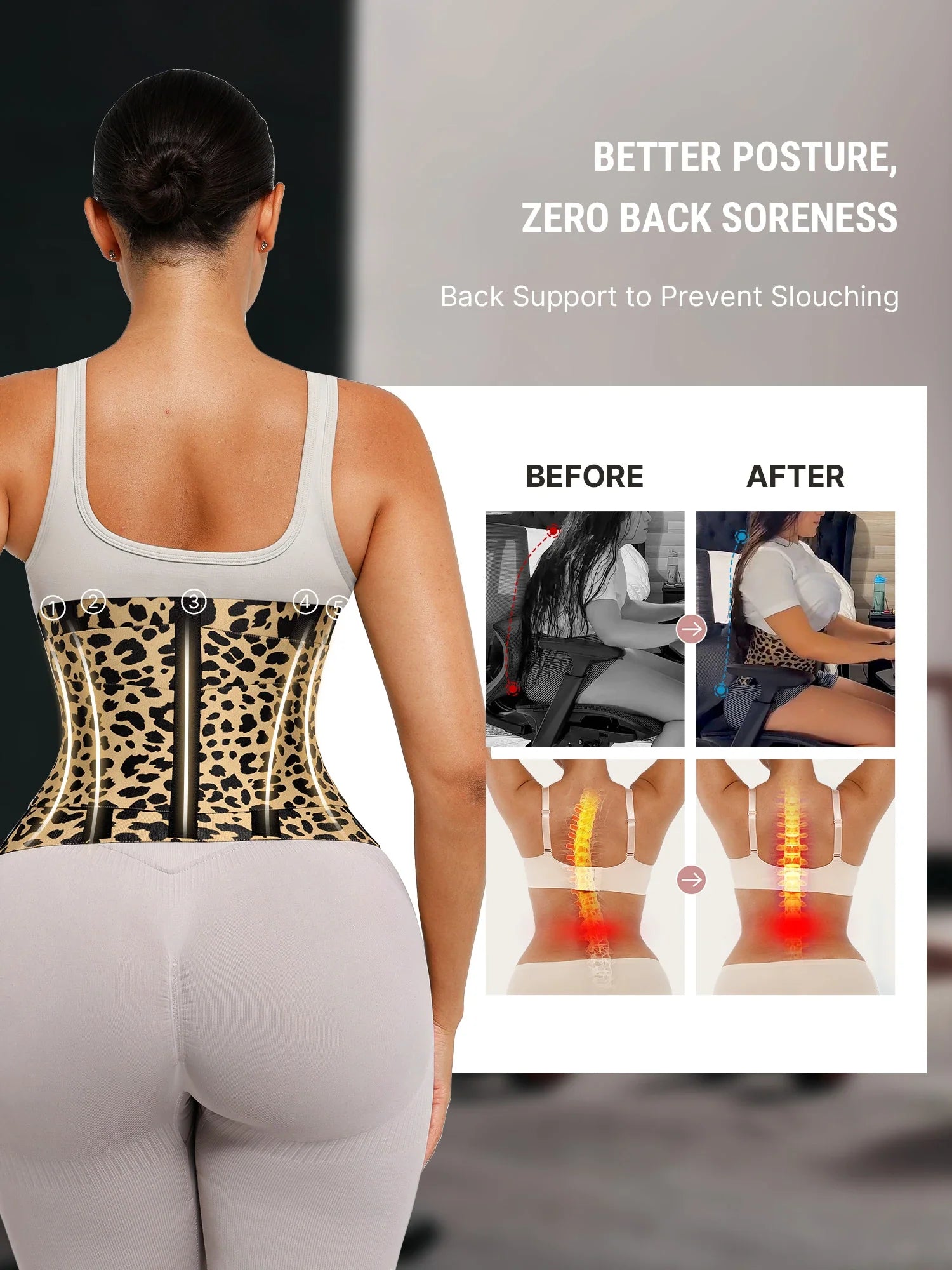 Tummy Control Adjustable Waist Trainer