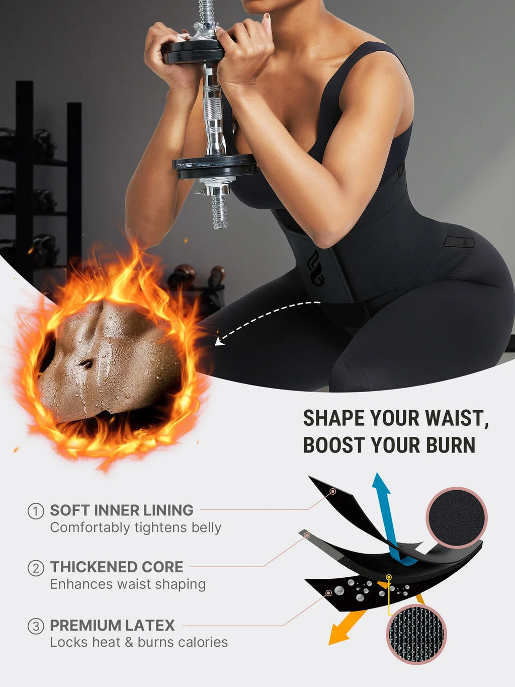 Tummy Control Adjustable Waist Trainer