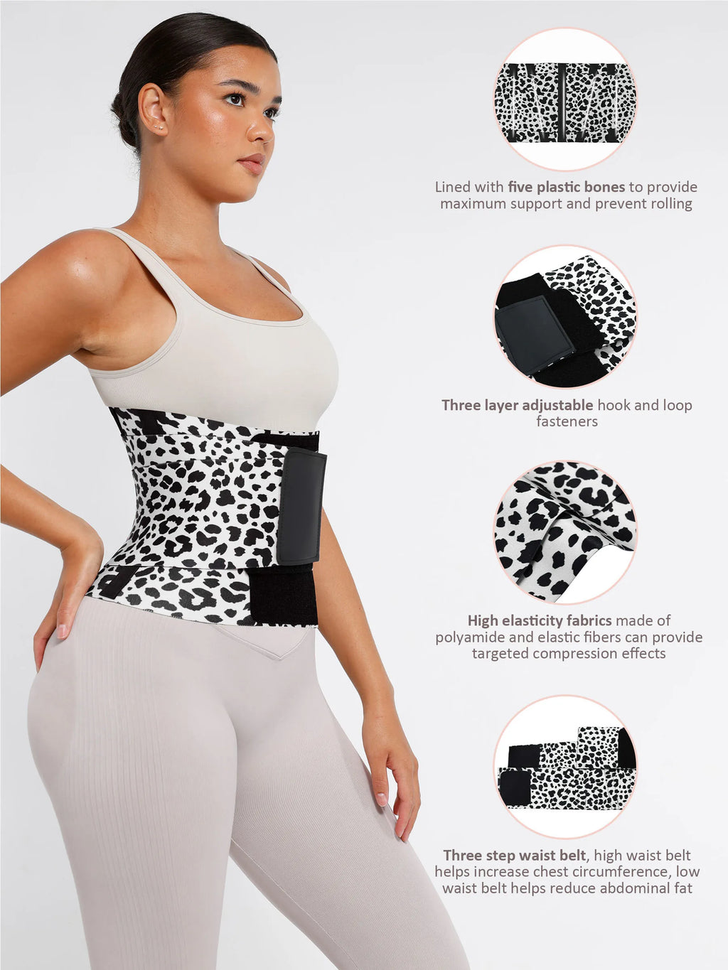 Tummy Control Adjustable Waist Trainer Bundle