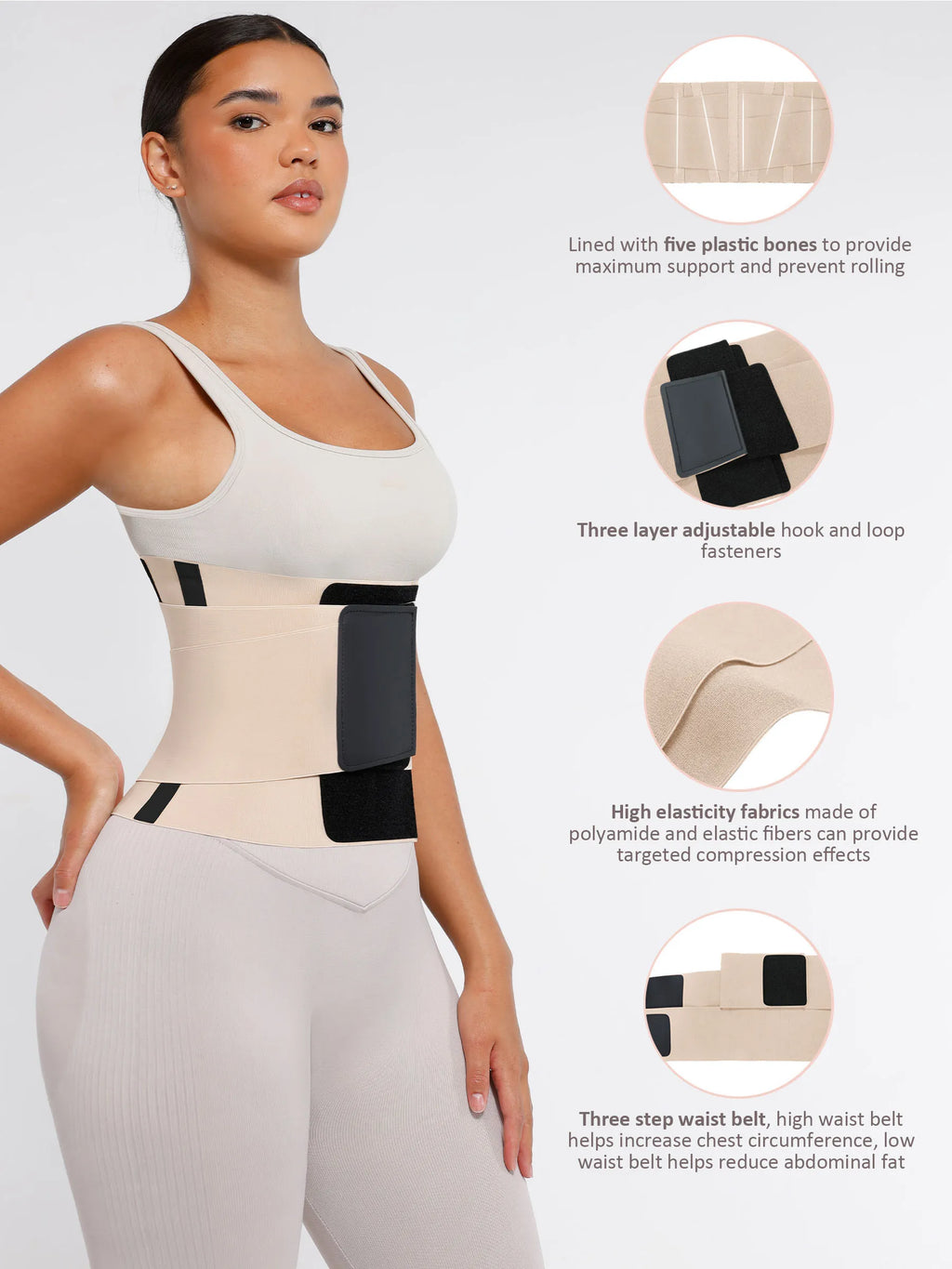 Tummy Control Adjustable Waist Trainer