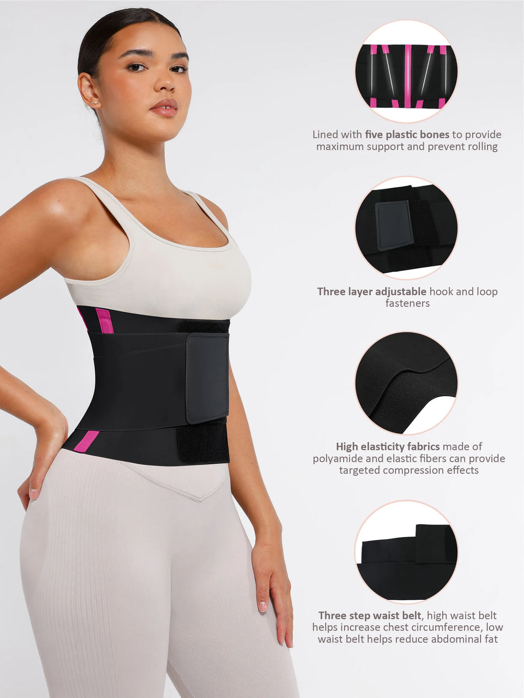 Tummy Control Adjustable Waist Trainer