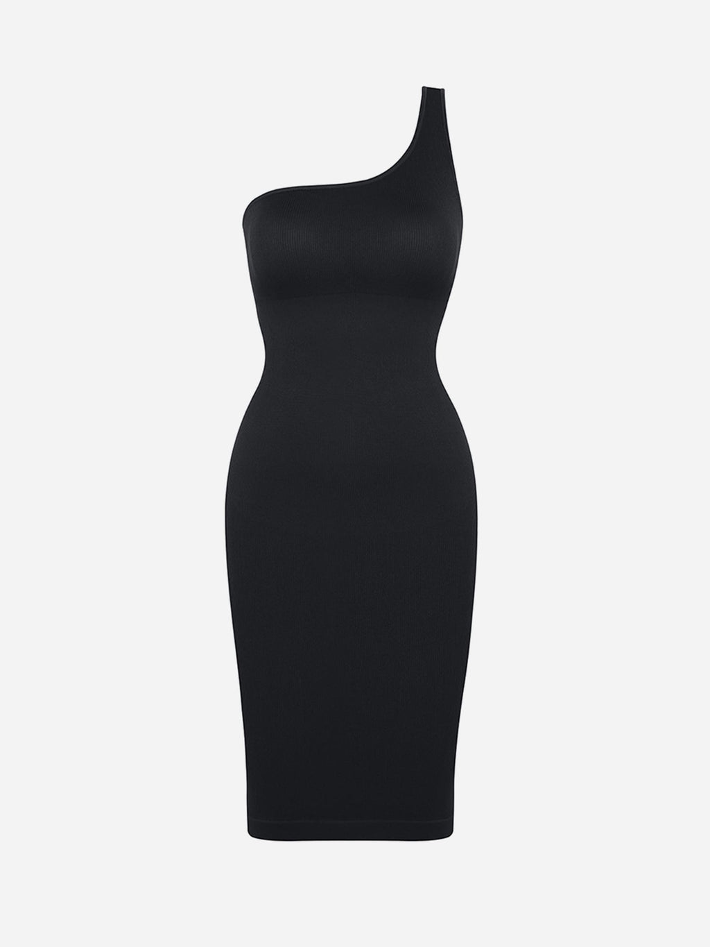 One-Shoulder Tummy Control Shaper Dress