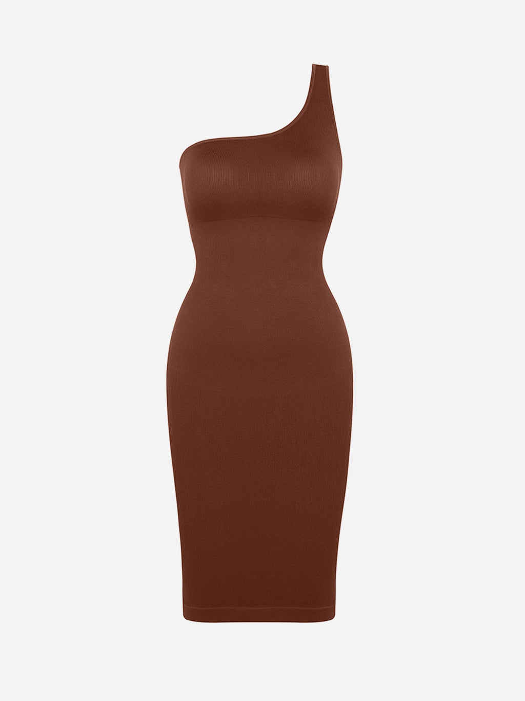One-Shoulder Tummy Control Shaper Dress