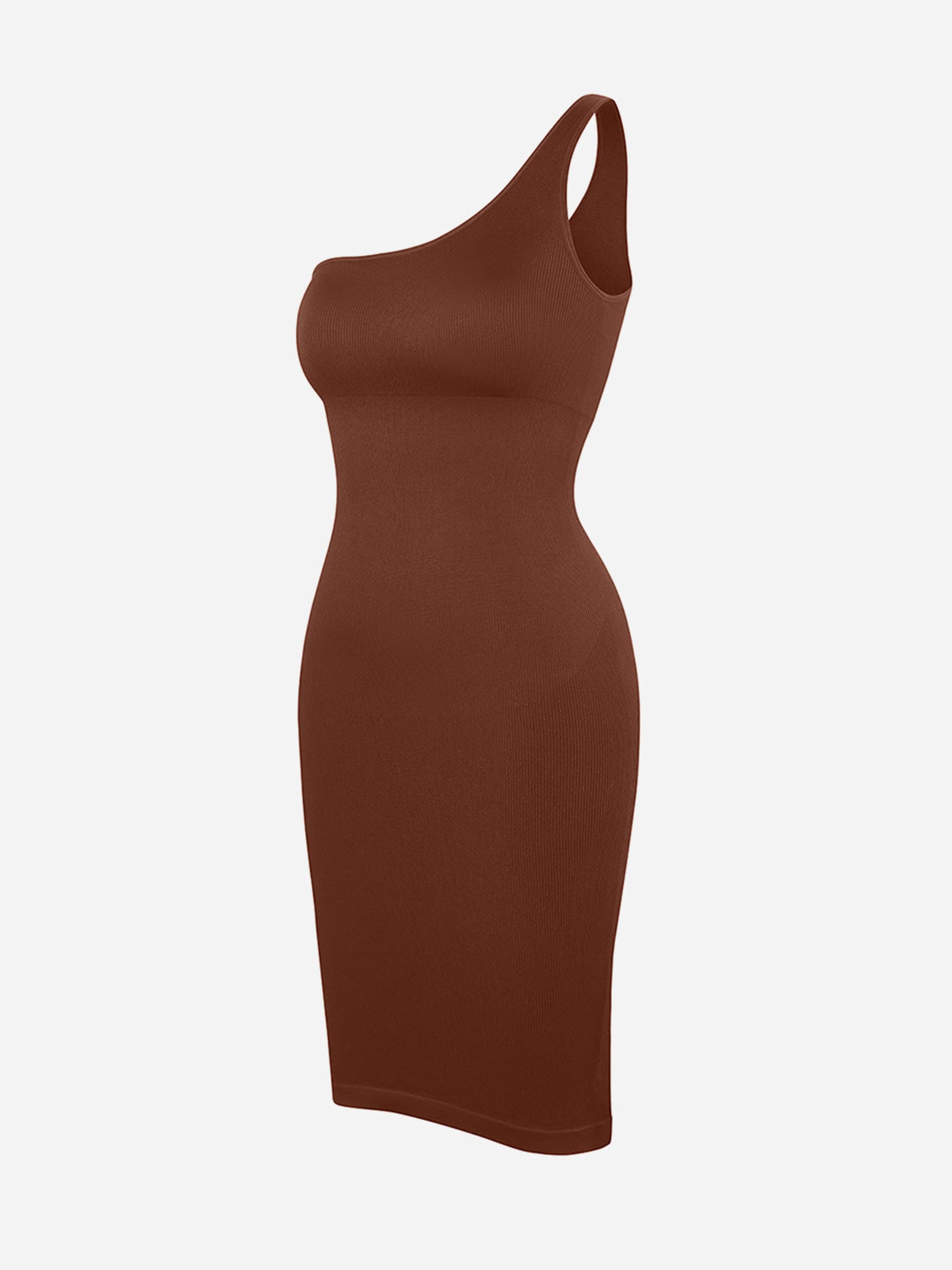 One-Shoulder Tummy Control Shaper Dress