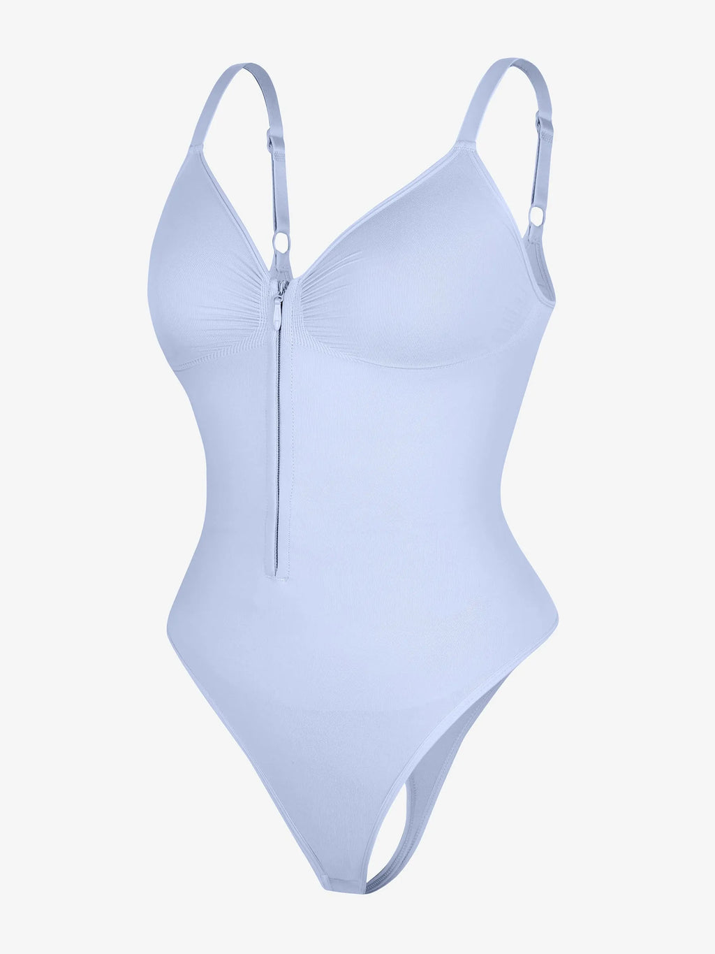 Seamless Tummy Control Zipper Bodysuit