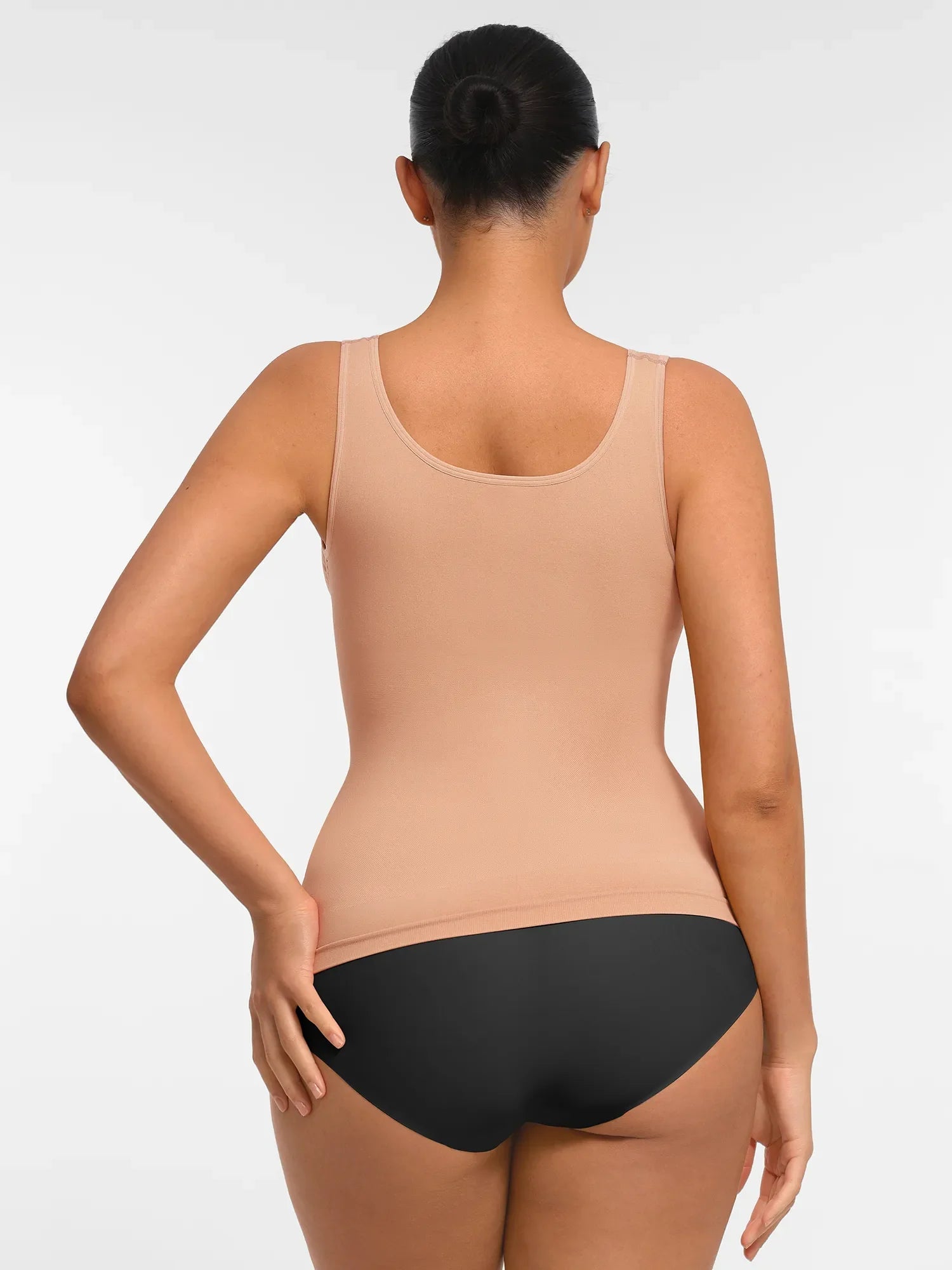 Seamless Everyday Tummy Control Wide Strap Tank Top