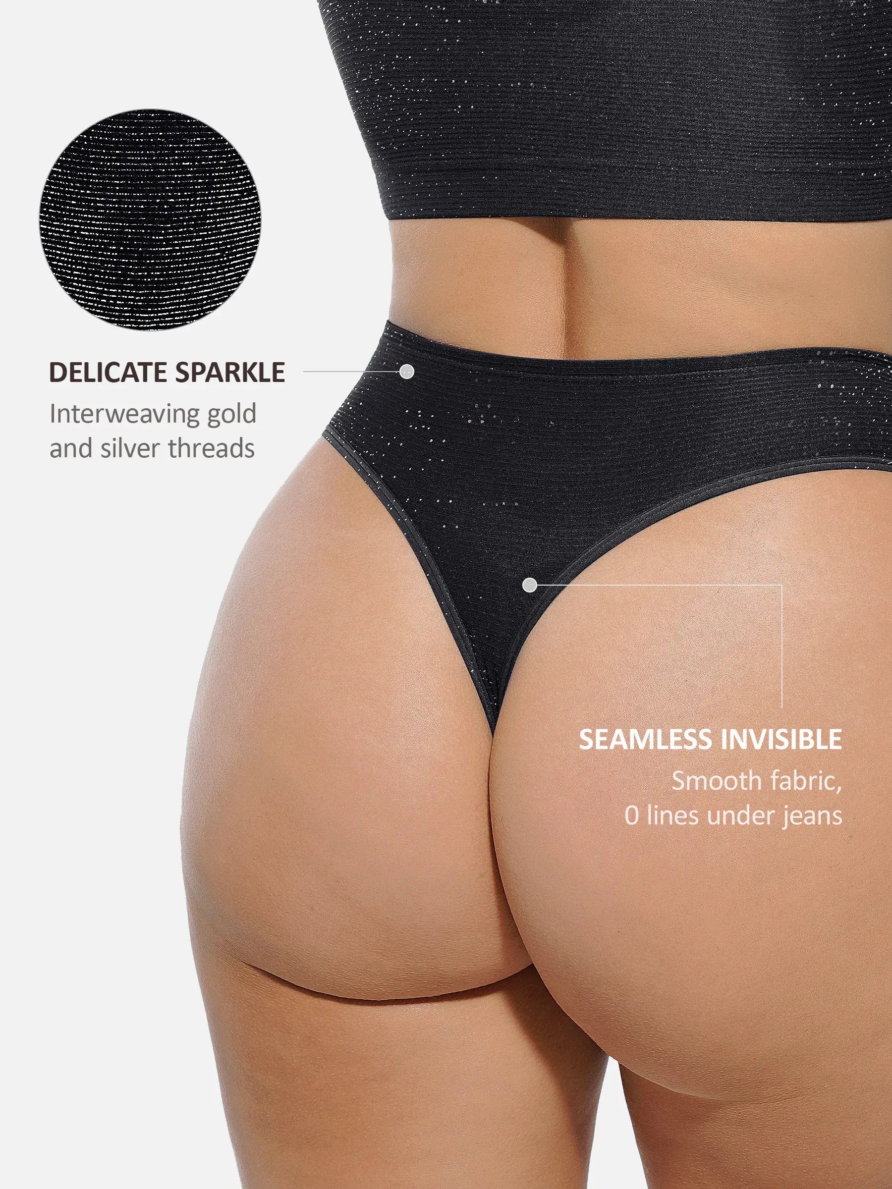 Invisible Shimmer Wireless Comfort Bra & Panty