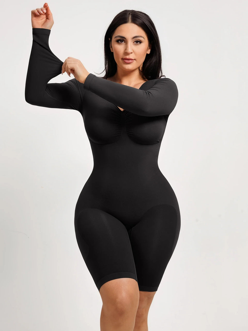 Seamless Firm Control Long Sleeve Everyday Bodysuit