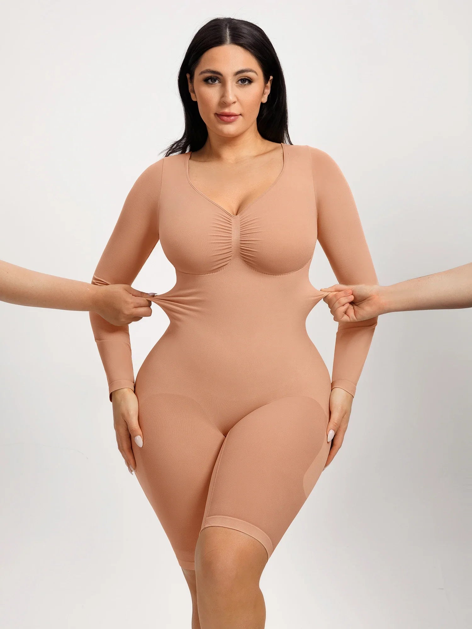 Seamless Firm Control Long Sleeve Everyday Bodysuit