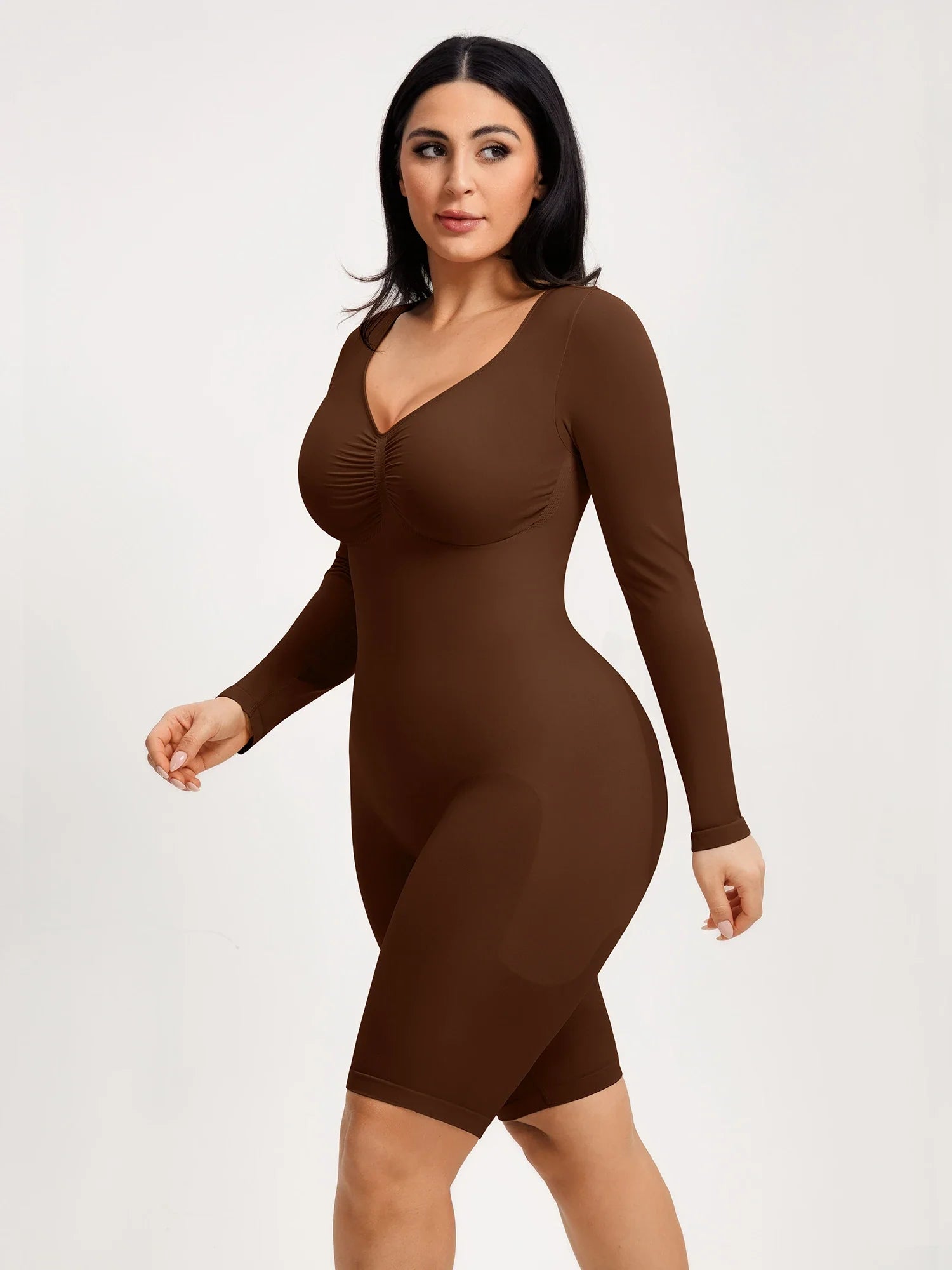 Seamless Firm Control Long Sleeve Everyday Bodysuit