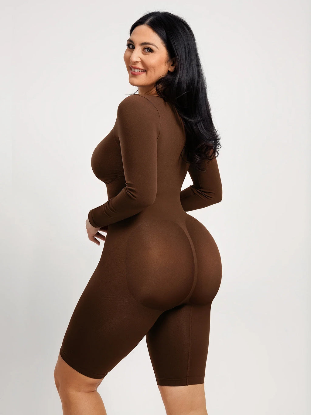 Seamless Firm Control Long Sleeve Everyday Bodysuit