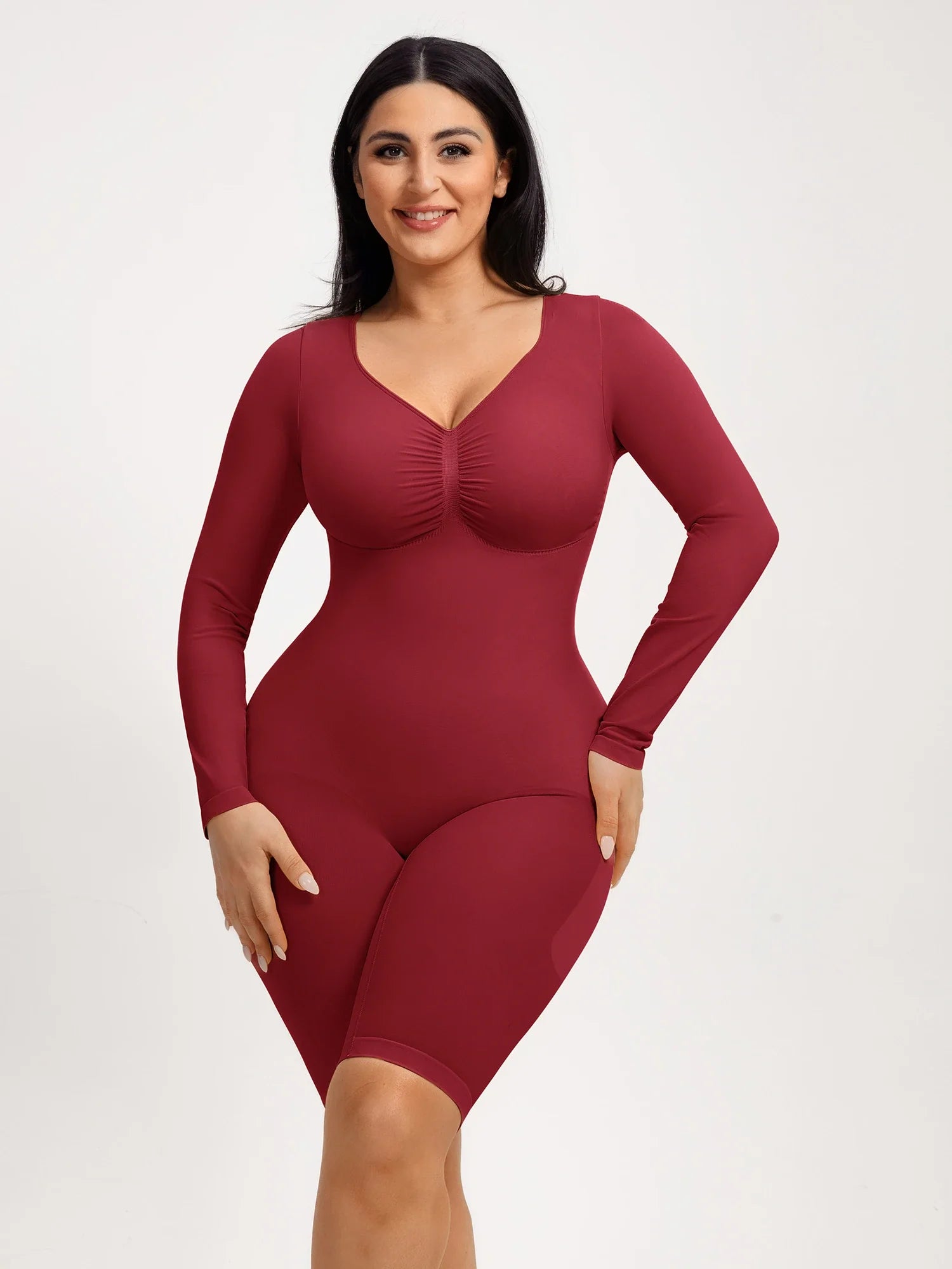 Seamless Firm Control Long Sleeve Everyday Bodysuit