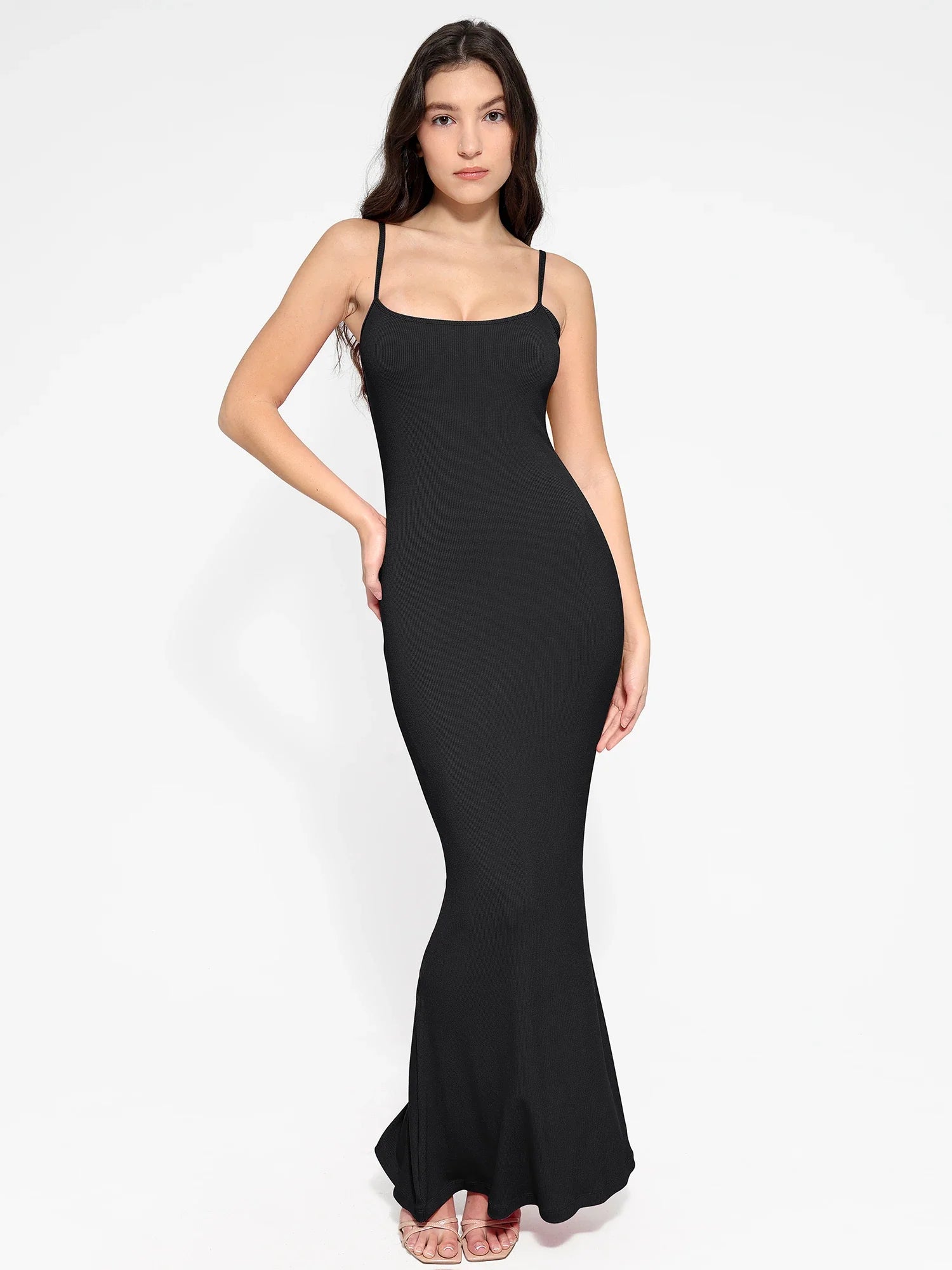 Popilush Shapewear Modal Slimming Maxi Slip Dress