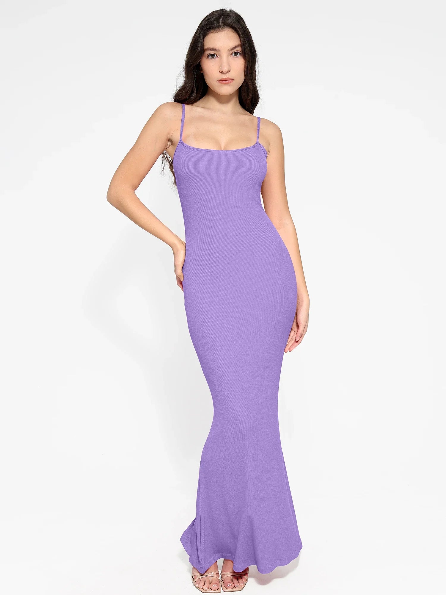 Popilush Shapewear Modal Slimming Maxi Slip Dress
